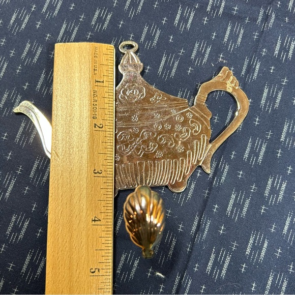 Set 3 Tea-Pot Metal Wall HOOKS Kitchen Cottagecore Kitchen Organization - Picture 5 of 11